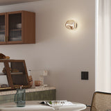 Modern Lava Melted Glass Wall Sconce Mirror Finish Indoor Accent Lighting