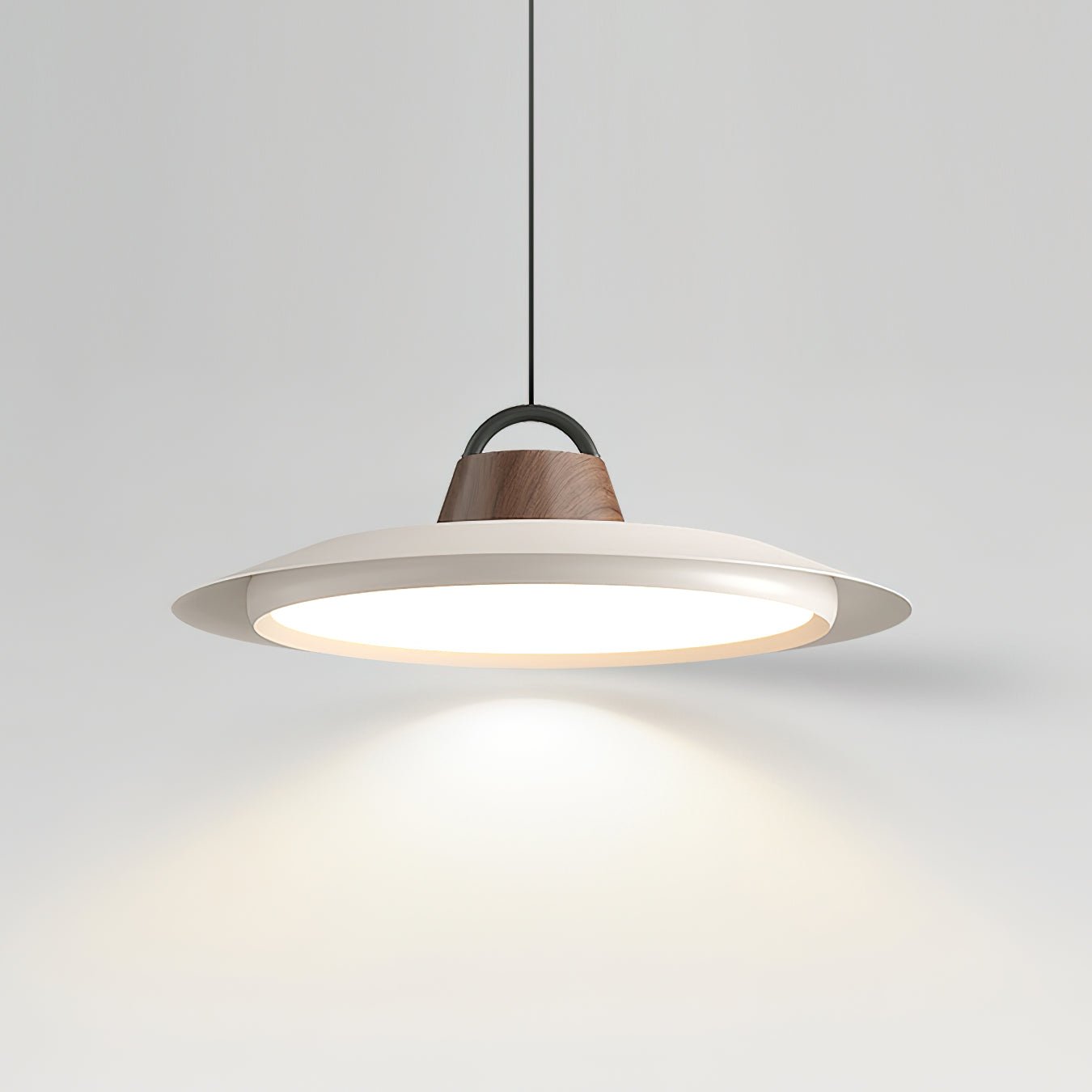 Modern Layered Metal LED Pendant Lamp with Tiered Shade for Kitchen and Dining Spaces