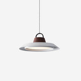 Modern Layered Metal LED Pendant Lamp with Tiered Shade for Kitchen and Dining Spaces