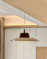 Modern Layered Metal LED Pendant Lamp with Tiered Shade for Kitchen and Dining Spaces