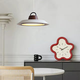 Modern Layered Metal LED Pendant Lamp with Tiered Shade for Kitchen and Dining Spaces