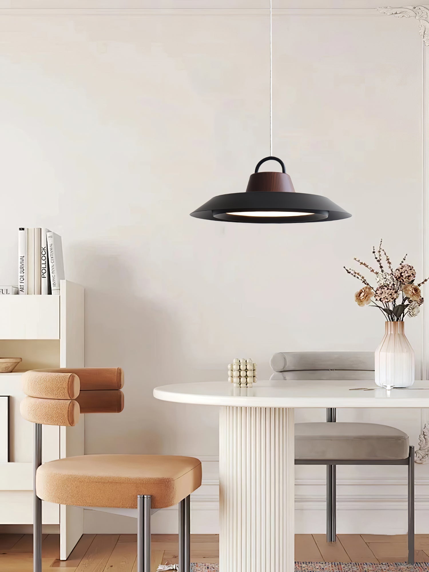 Modern Layered Metal LED Pendant Lamp with Tiered Shade for Kitchen and Dining Spaces