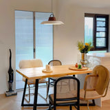 Modern Layered Metal LED Pendant Lamp with Tiered Shade for Kitchen and Dining Spaces