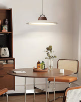 Modern Layered Metal LED Pendant Lamp with Tiered Shade for Kitchen and Dining Spaces