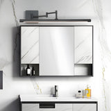 Modern LED 40 Inch Bathroom Vanity Light Bar with Adjustable Swing Arm and Matte Finish