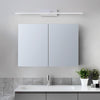 Modern LED Bathroom Vanity Light Linear Minimalist Wall Fixture in Aluminum for Mirrors and Cabinets