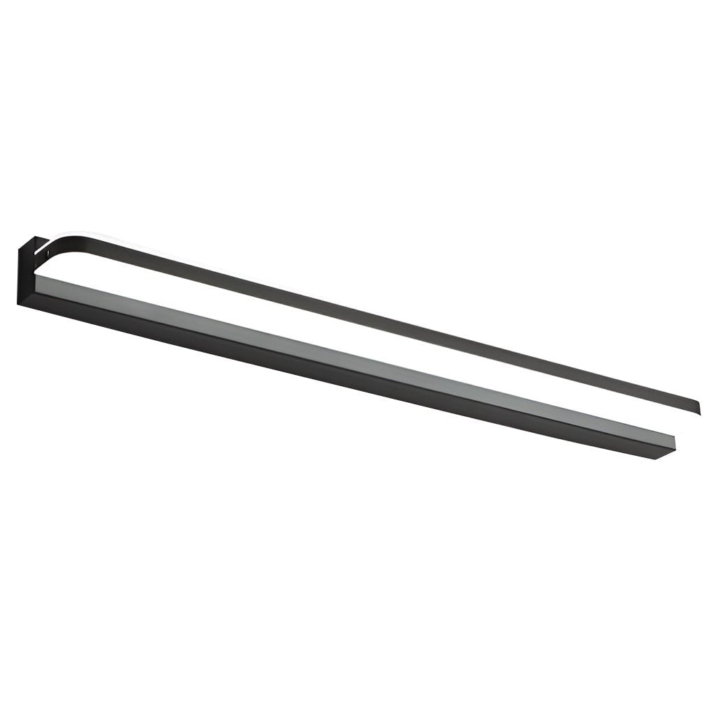 Modern LED Bathroom Vanity Light with Dual Directional Wall Mounted Iron Panel and Acrylic Shade