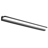 Modern LED Bathroom Vanity Light with Dual Directional Wall Mounted Iron Panel and Acrylic Shade