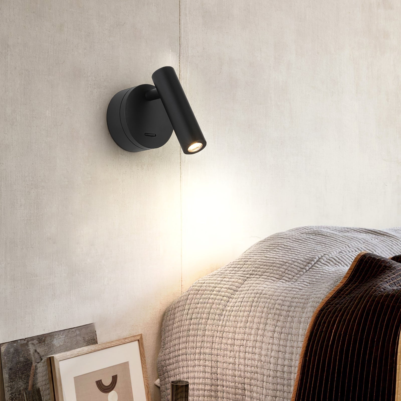 Modern LED Bedside Reading Lamp Wall Mounted Sconce for Bedroom and Living Room
