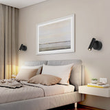 Modern LED Bedside Reading Lamp Wall Mounted Sconce for Bedroom and Living Room