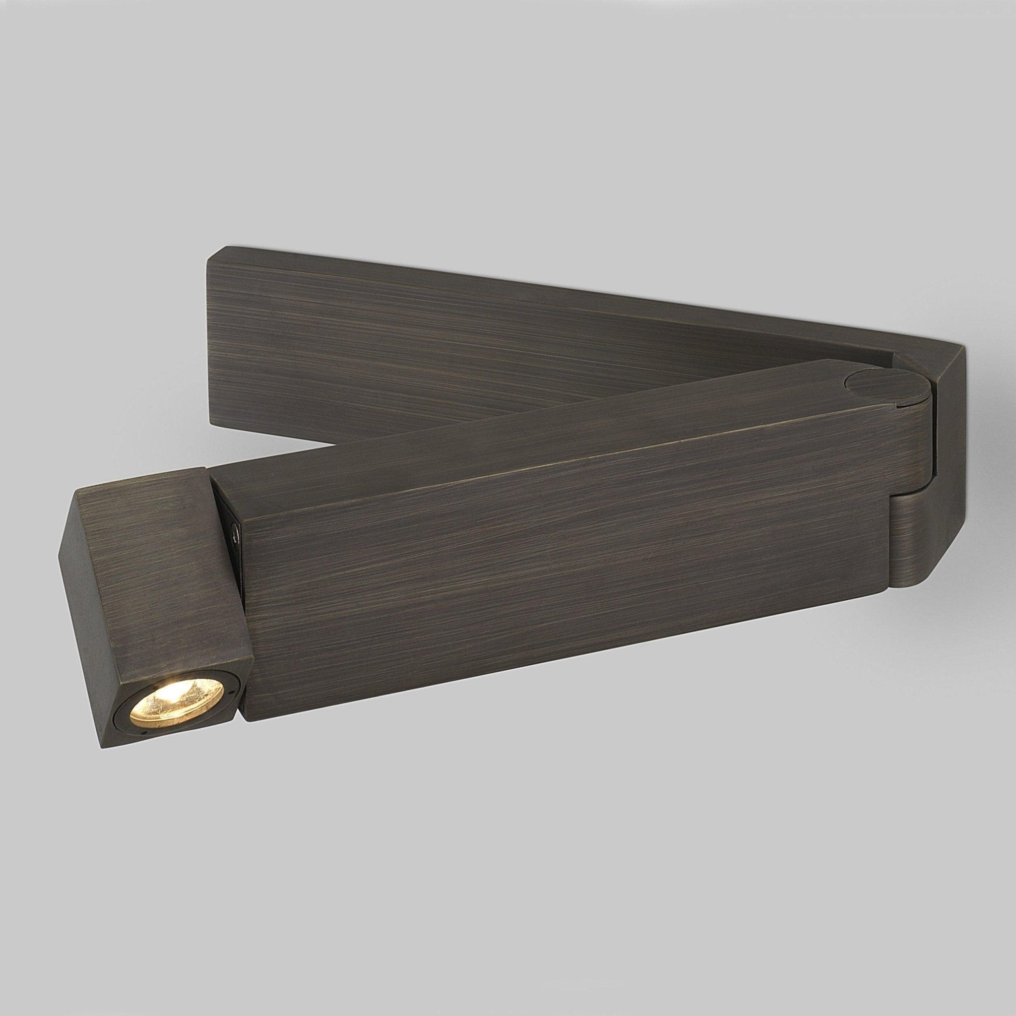 Modern LED Bedside Reading Wall Light with Pull Out Switch and Adjustable Sconce