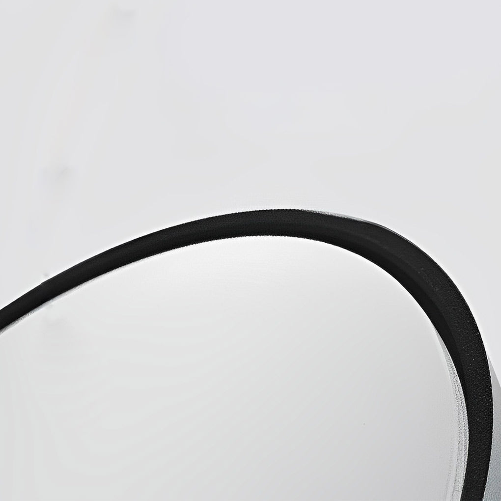 Modern LED Exterior Wall Sconce Black Cone Shape Outdoor Light Fixture for Entrances and Gardens