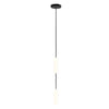 Modern LED Frosted Tube Multi Light Cluster Pendant for Staircase High Ceiling Lighting