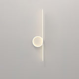 Modern LED Intertwined Ring Wall Sconce Rhythmic Circular Line Lighting Fixture