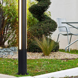 Modern LED Landscape Column Light Waterproof Outdoor Pole Lamp for Path Garden and Courtyard Decor