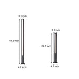 Modern LED Landscape Column Light Waterproof Outdoor Pole Lamp for Path Garden and Courtyard Decor