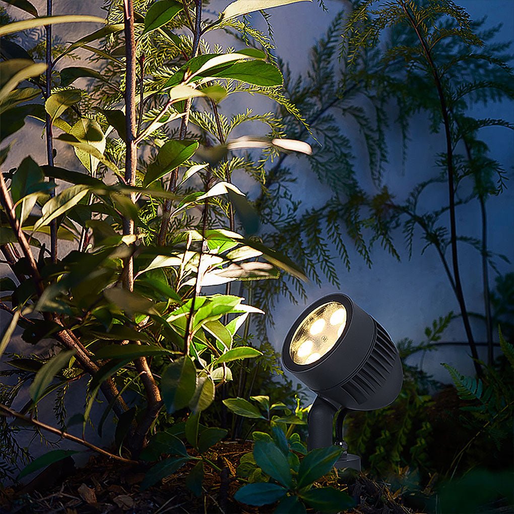 Modern LED Landscape Spotlights Waterproof Aluminum Outdoor Garden Lighting for Courtyard and Lawns