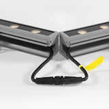 Modern LED Linear Wall Washer Outdoor Landscape Uplight with Anti Glare Baffle IP65 Aluminum