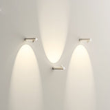 Modern LED Outdoor Cylinder Wall Sconce Waterproof Exterior Lighting for Courtyard