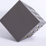 Modern LED Outdoor Garden Pillar Light Waterproof Black Exterior Post Lamp for Landscape