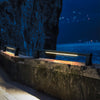 Modern LED Outdoor Guardrail Light Waterproof 2 Meter Fence Aisle Lighting Gray