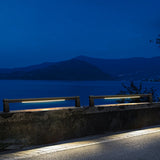 Modern LED Outdoor Guardrail Light Waterproof 2 Meter Fence Aisle Lighting Gray