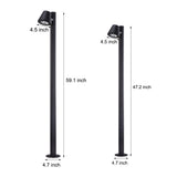 Modern LED Outdoor Landscape Bollard Light for Garden Paths and Lawn Lighting