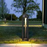 Modern LED Outdoor Landscape Path Light Waterproof Garden Bollard Lamp for Villa Courtyard