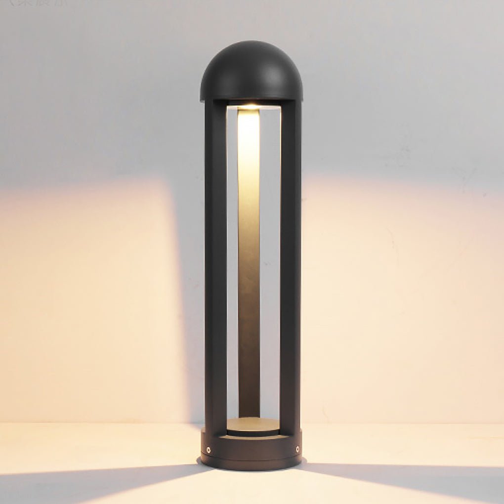 Modern LED Outdoor Landscape Path Light Waterproof Garden Bollard Lamp for Villa Courtyard