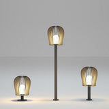 Modern LED Outdoor Landscape Post Light IP54 Waterproof Stainless Steel Garden Pathway Lamp