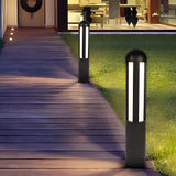 Modern LED Outdoor Post Lights Waterproof Minimalist Garden Pathway Lawn Lamp for Landscape