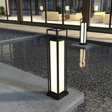 Modern LED Outdoor Post Lights Waterproof Stainless Steel Garden Pathway Deck Lighting Landscape Pillar Lamps