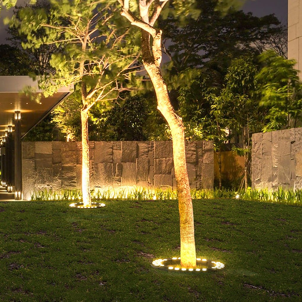 Modern LED Outdoor Tree Spotlights Upward Landscape Garden Decoration Waterproof IP65 Lighting Fixture