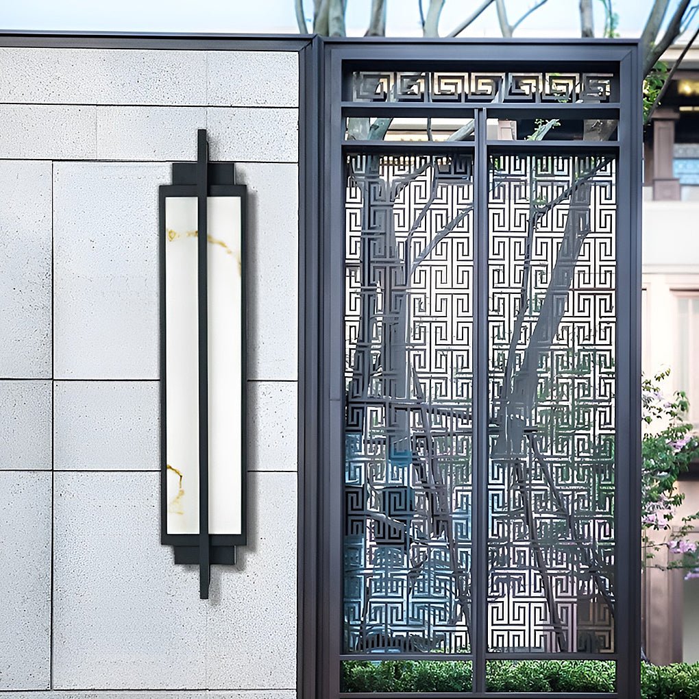 Modern LED Outdoor Wall Light Waterproof Exterior Sconce for Patio Courtyard Stainless Steel