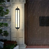 Modern LED Outdoor Wall Light Waterproof Exterior Sconce for Patio Courtyard Stainless Steel