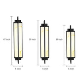 Modern LED Outdoor Wall Light Waterproof Exterior Sconce for Patio Courtyard Stainless Steel