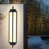 Modern LED Outdoor Wall Light Waterproof Exterior Sconce for Patio Courtyard Stainless Steel