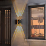 Modern LED Outdoor Wall Sconce Waterproof Up and Down Exterior Lighting for Garden and Villa