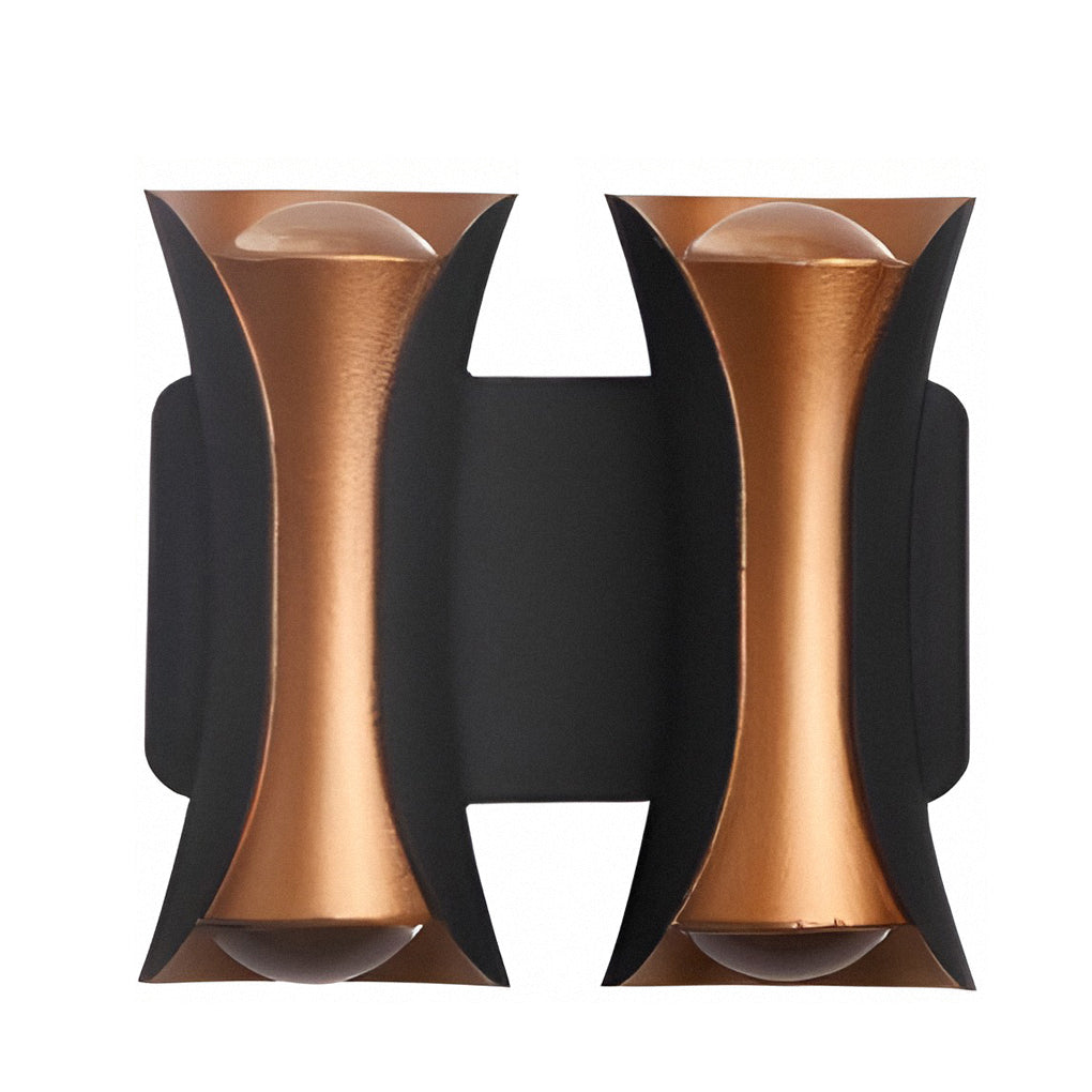 Modern LED Outdoor Wall Sconce Waterproof Up and Down Exterior Lighting for Garden and Villa