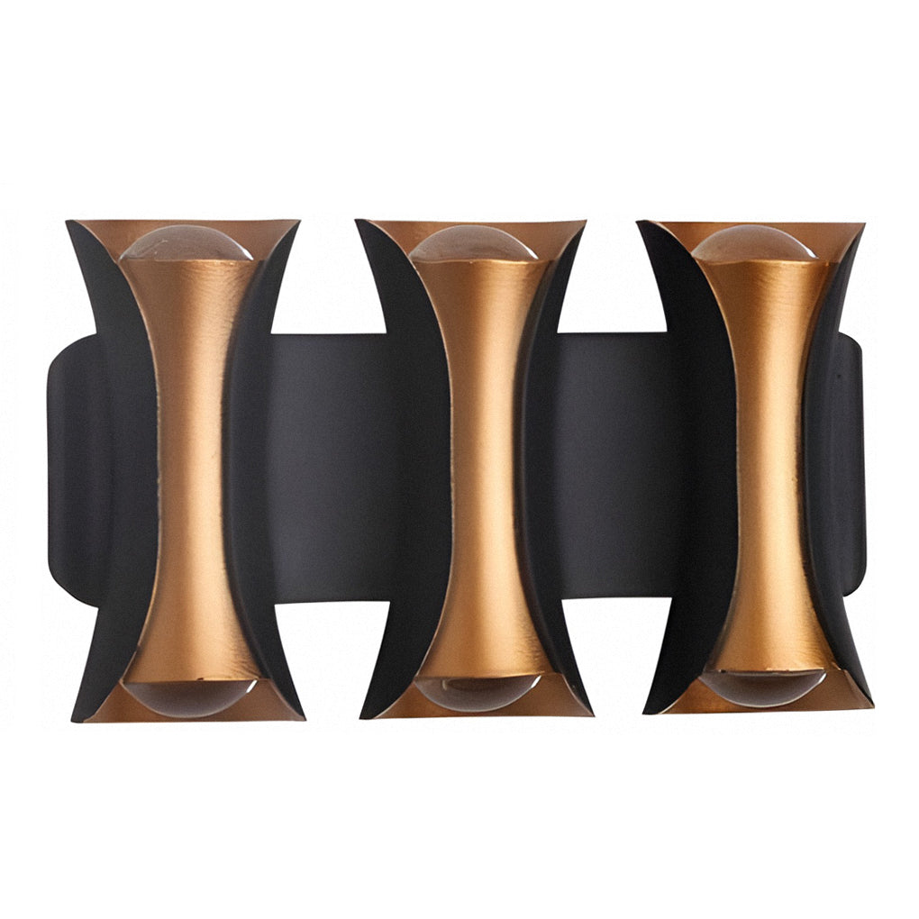 Modern LED Outdoor Wall Sconce Waterproof Up and Down Exterior Lighting for Garden and Villa