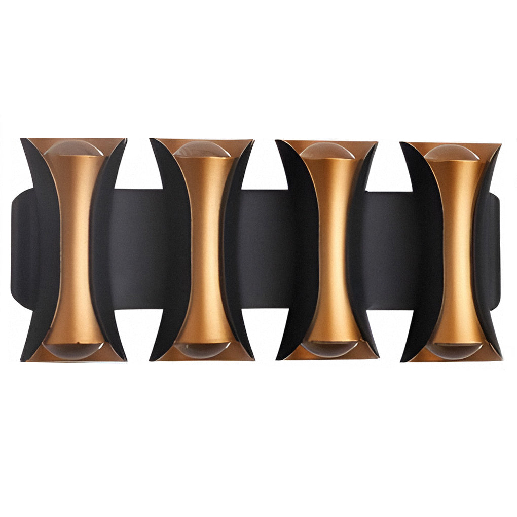 Modern LED Outdoor Wall Sconce Waterproof Up and Down Exterior Lighting for Garden and Villa