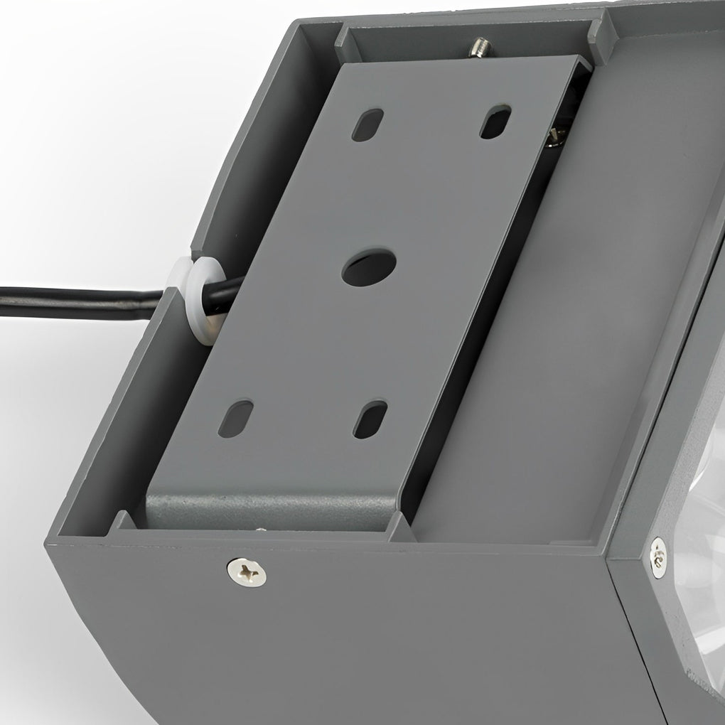 Modern LED Outdoor Wall Spotlight Waterproof IP65 Exterior Architectural Wall Washer Lamp 24W