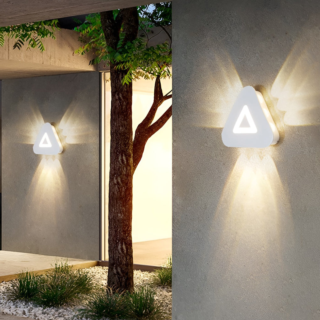 Modern LED Outdoor Wall Washer Sconce Waterproof Exterior Lighting for Villa and Garden