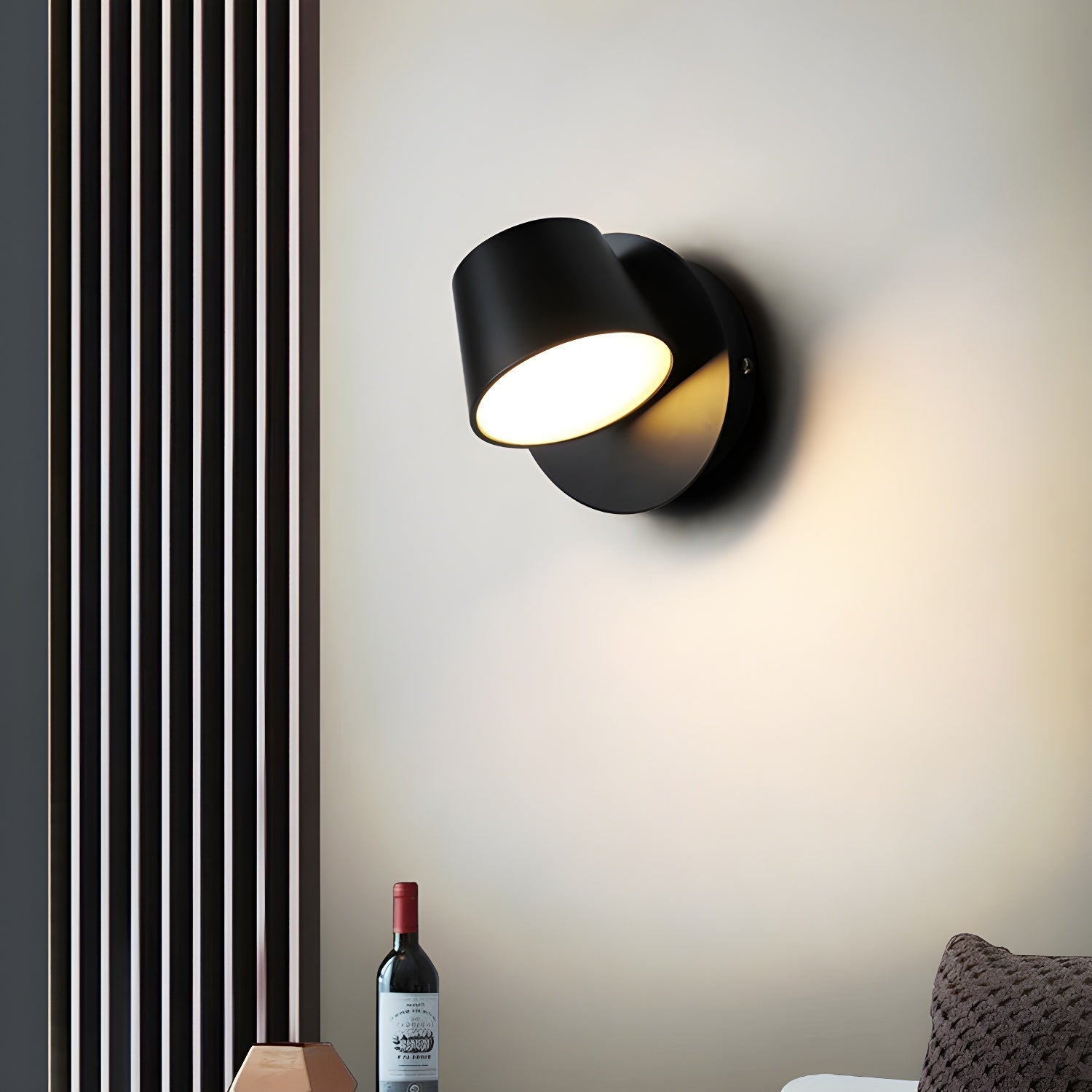 Modern LED Reading Wall Sconce with Rotatable Head and Adjustable Beam Angle