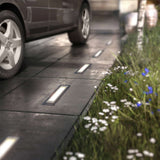 Modern LED Recessed Outdoor Path Lights Waterproof Landscape Step Lighting for Stairs and Decks