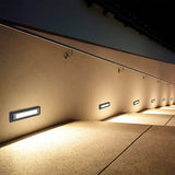 Modern LED Recessed Outdoor Path Lights Waterproof Landscape Step Lighting for Stairs and Decks