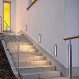 Modern LED Recessed Outdoor Path Lights Waterproof Landscape Step Lighting for Stairs and Decks
