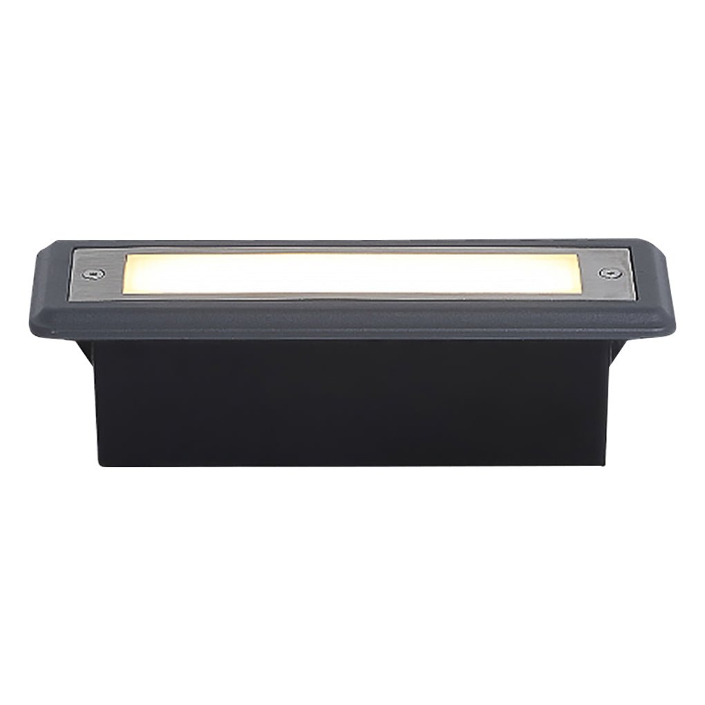Modern LED Recessed Outdoor Path Lights Waterproof Landscape Step Lighting for Stairs and Decks