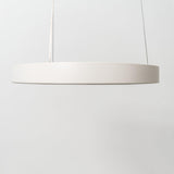 Modern LED Ring Pendant Light Circular Minimalist Chandelier for Living Room and Bedroom