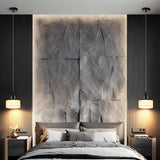 Modern LED Round Pendant Light with Ice Texture Acrylic Shade and 3 Color Dimming